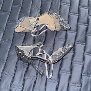 Betsey Johnson Glitter Heels